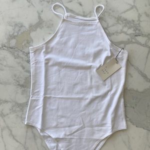 A new day womens Bodysuit size small white
